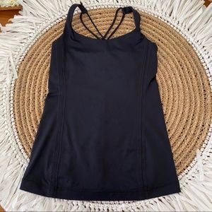 Lululemon black tank top
